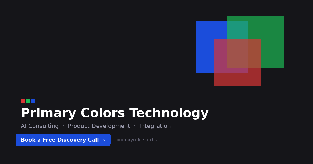 Primary Colors Technology | AI Consulting